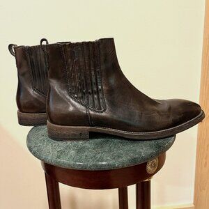 John Varvatos Handmade Italian Leather Boots